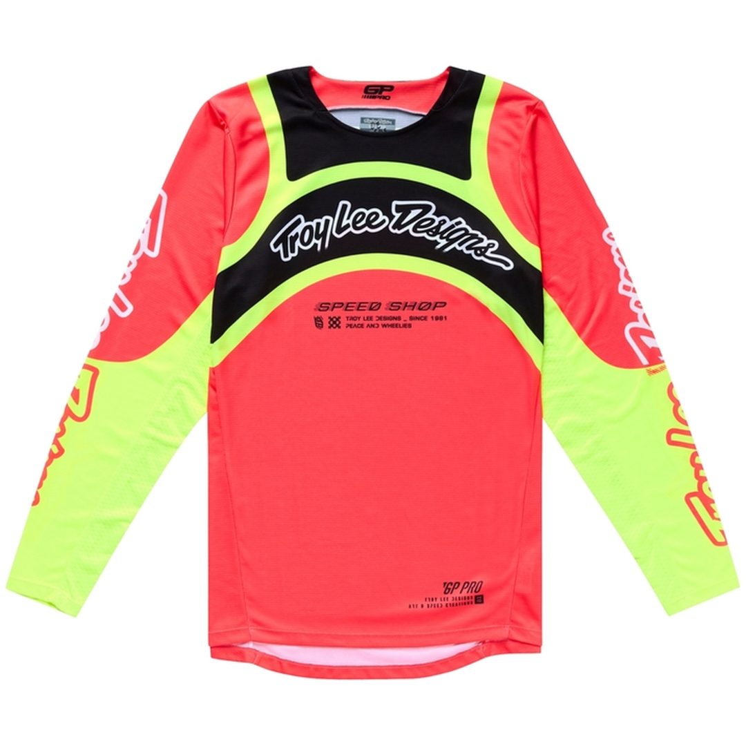 Crosströja GP Pro Swerve Röd/Gul TROY LEE DESIGNS Medium