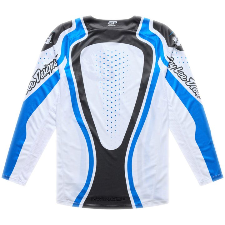 Crosströja GP Pro Vit Blå TROY LEE DESIGNS L – bild 6