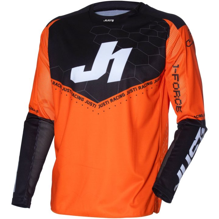 Crosströja J-Force Hexa Orange/Svart Just 1 XS – bild 2