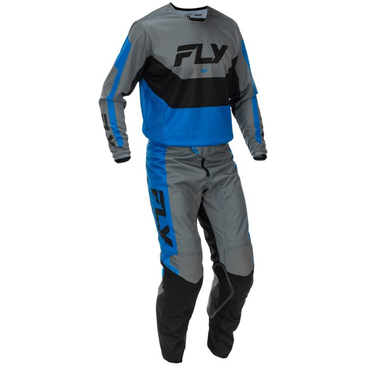 Crosströja Kinetic Blå/Grå/Svart FLY RACING XXL – bild 3