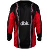 Crosströja Kinetic DBK Svart Röd Vit FLY RACING s – miniatyr 2