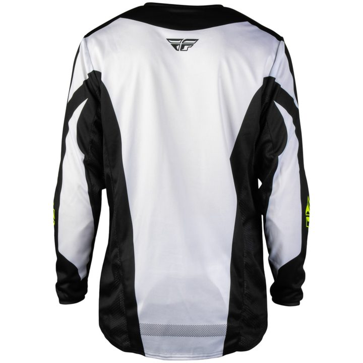 Crosströja Kinetic Fade Vit Svart Gul FLY RACING s – bild 2