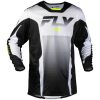 Crosströja Kinetic Fade Vit Svart Gul FLY RACING s – miniatyr 1