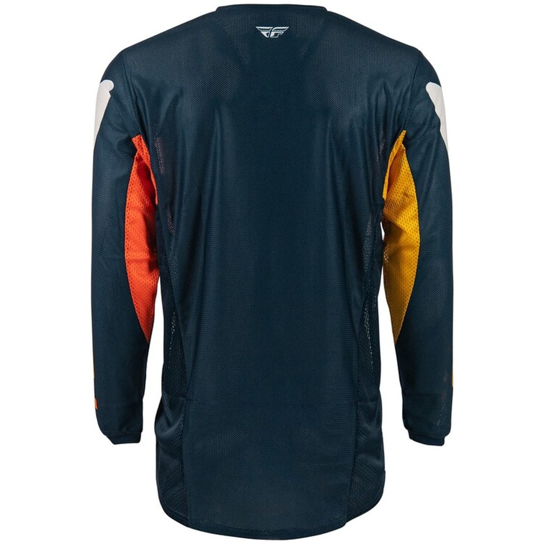 Crosströja Kinetic Mesh Marinblå Orange FLY RACING s – bild 2