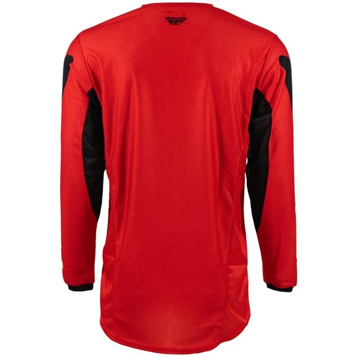 Crosströja Kinetic Mesh Röd Svart Vit FLY RACING s – bild 2