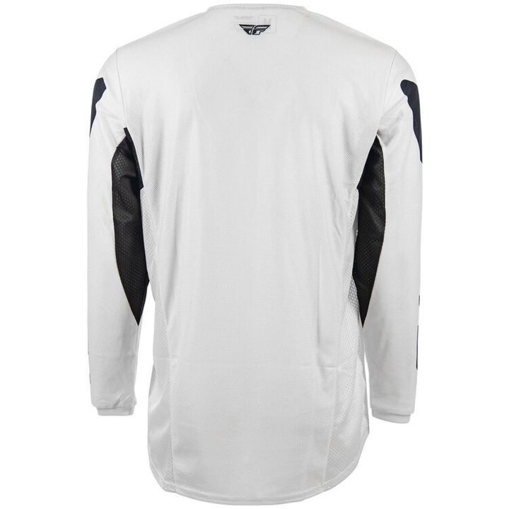 Crosströja Kinetic Mesh Vit Svart FLY RACING s – bild 2