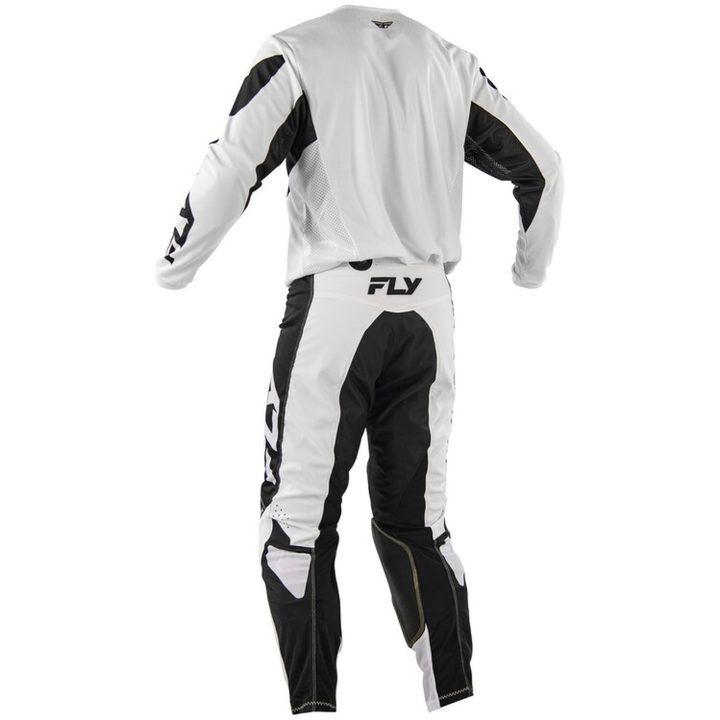 Crosströja Kinetic Mesh Vit Svart FLY RACING s – bild 4