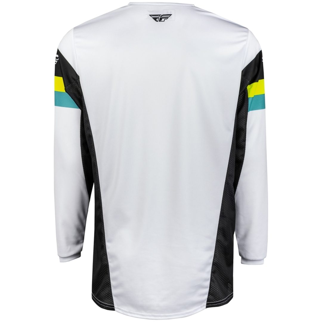 Crosströja Kinetic Prix Vit/svart/hi-vis FLY RACING 2XL – bild 3