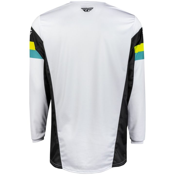 Crosströja Kinetic Prix Vit/svart/hi-vis FLY RACING 2XL – bild 3