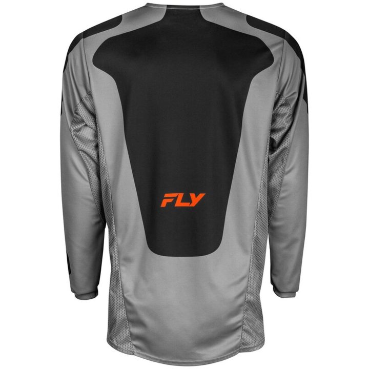Crosströja Kinetic Sym Grå/orange/svart FLY RACING s – bild 2