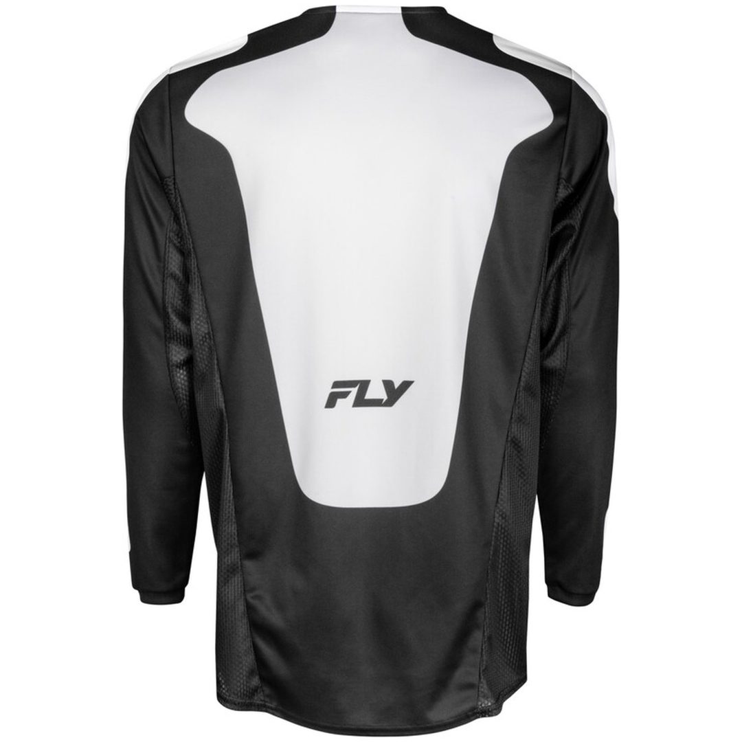 Crosströja Kinetic Sym Svart/vit FLY RACING s – bild 2
