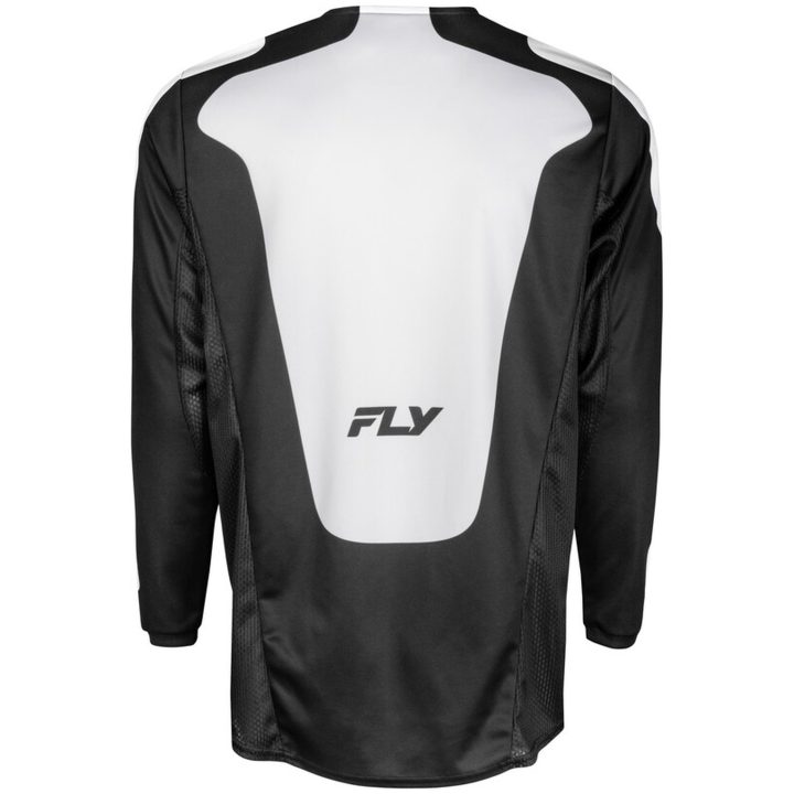 Crosströja Kinetic Sym Svart/vit FLY RACING s – bild 2