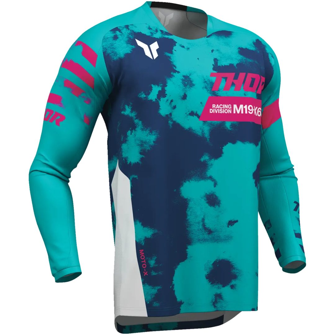Crosströja Launchmode Bleach Aqua THOR M