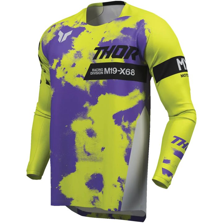 Crosströja Launchmode Bleach Lila/Acid THOR 2XS – bild 3