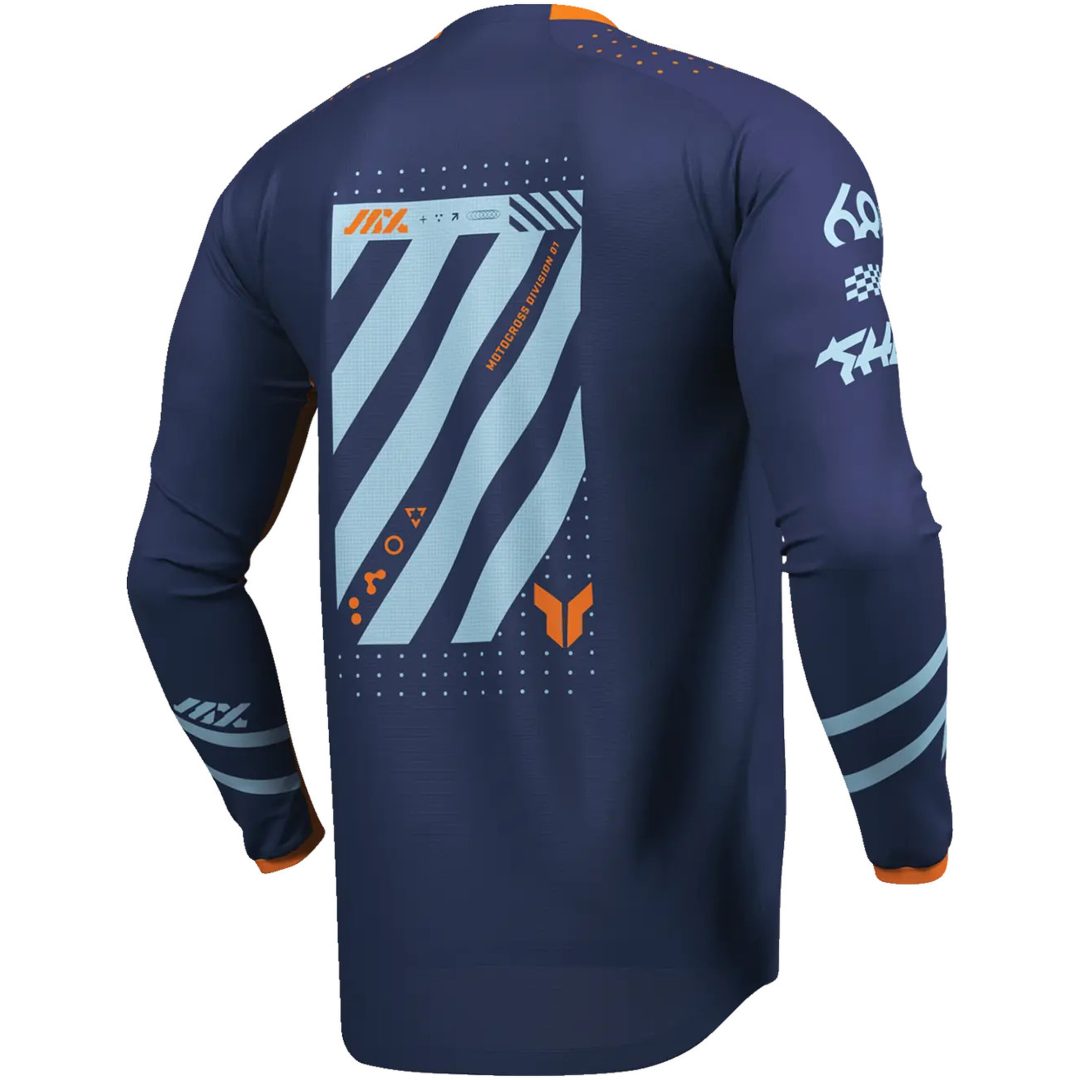 Crosströja Launchmode Futura Blå THOR 3XL – bild 5