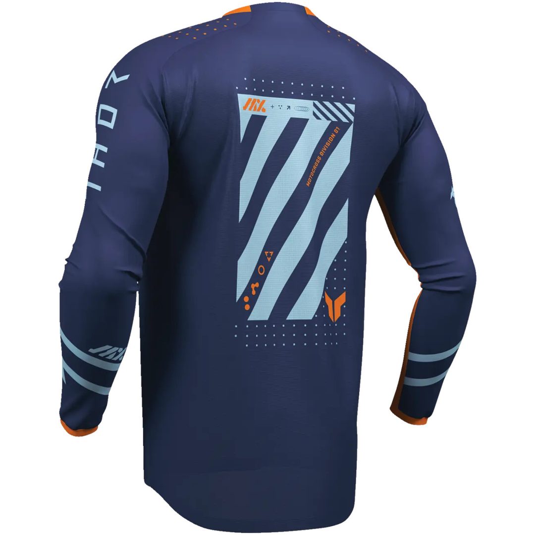 Crosströja Launchmode Futura Blå THOR 3XL – bild 6