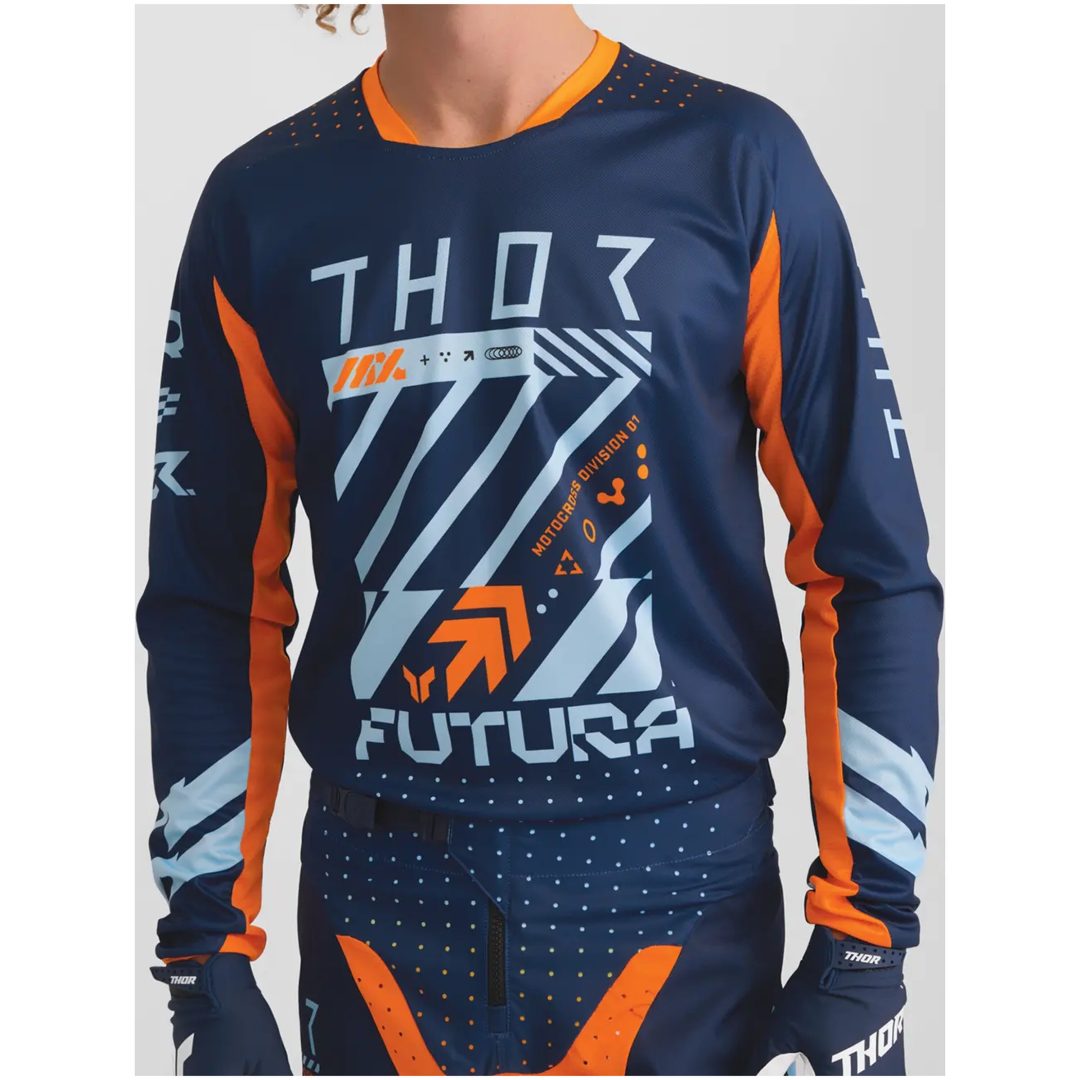 Crosströja Launchmode Futura Ljusblå THOR s – bild 5
