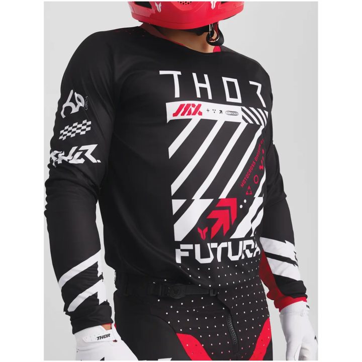 Crosströja Launchmode Futura Röd THOR s – bild 9