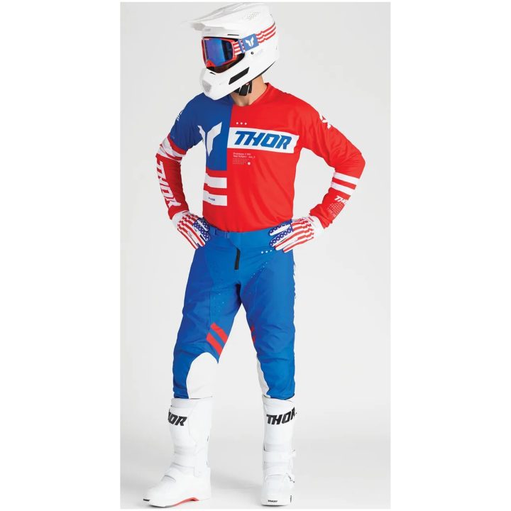 Crosströja Launchmode Patriot Blå THOR Small – bild 4
