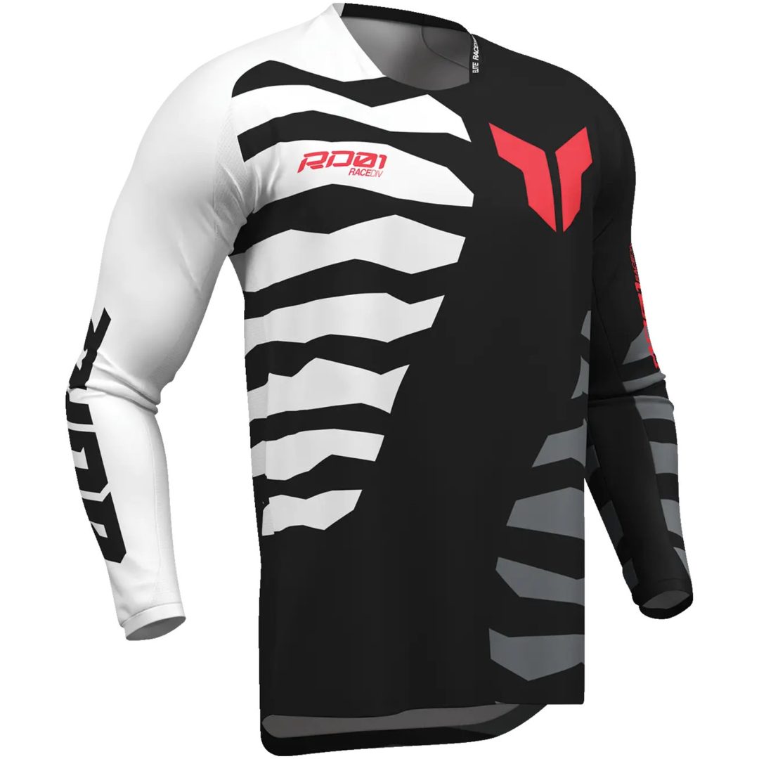 Crosströja Launchmode Shredder Svart Vit THOR s