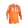 Crosströja LITE 2018 Orange/Blå FLY RACING Medium – miniatyr 1