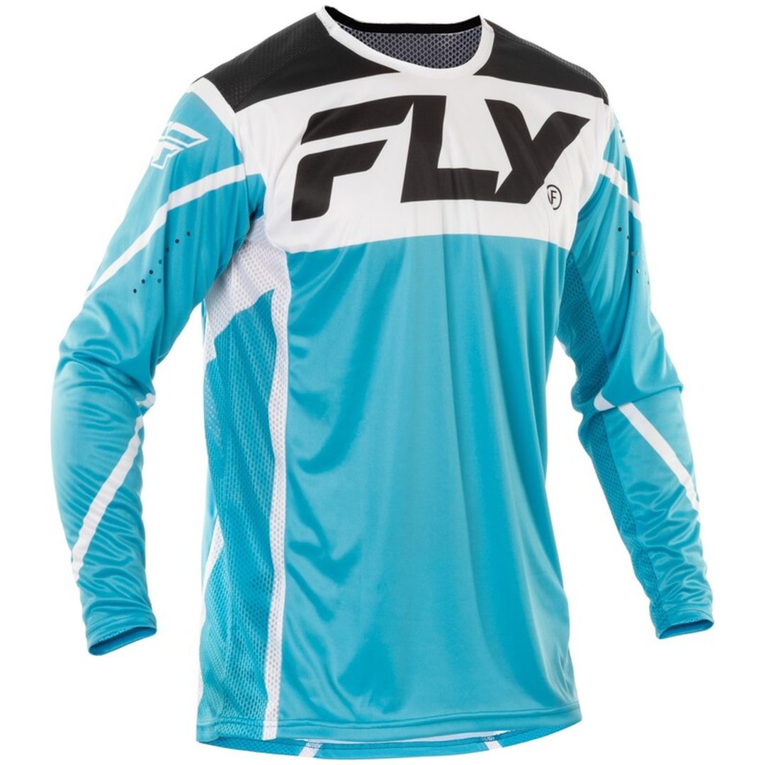 Crosströja Lite Blå/vit/svart FLY RACING Small