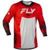Crosströja Lite Flake Röd Grå Svart FLY RACING s – miniatyr 1