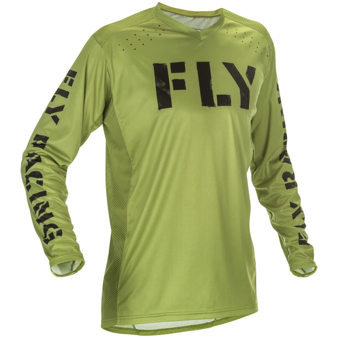 Crosströja Lite Se Grön Camo FLY RACING XL