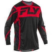 Crosströja Lite Svart/röd FLY RACING