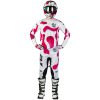 Crosströja Lite Vibe Vit Rosa Blå FLY RACING s – miniatyr 3