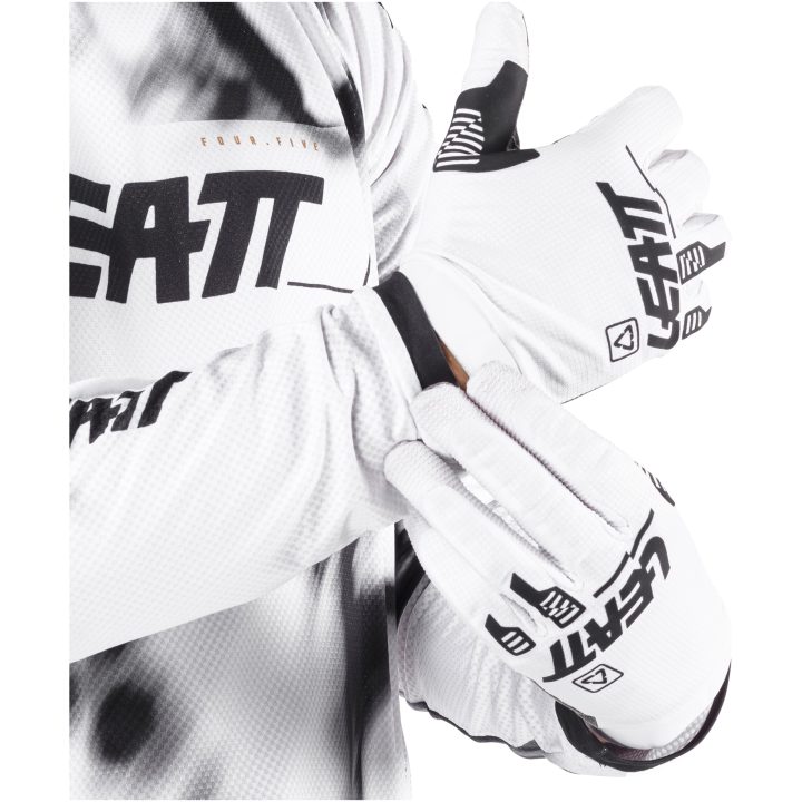 Crosströja Moto 4.5 Lite Vit Leatt M (US40 / EU50) – bild 5