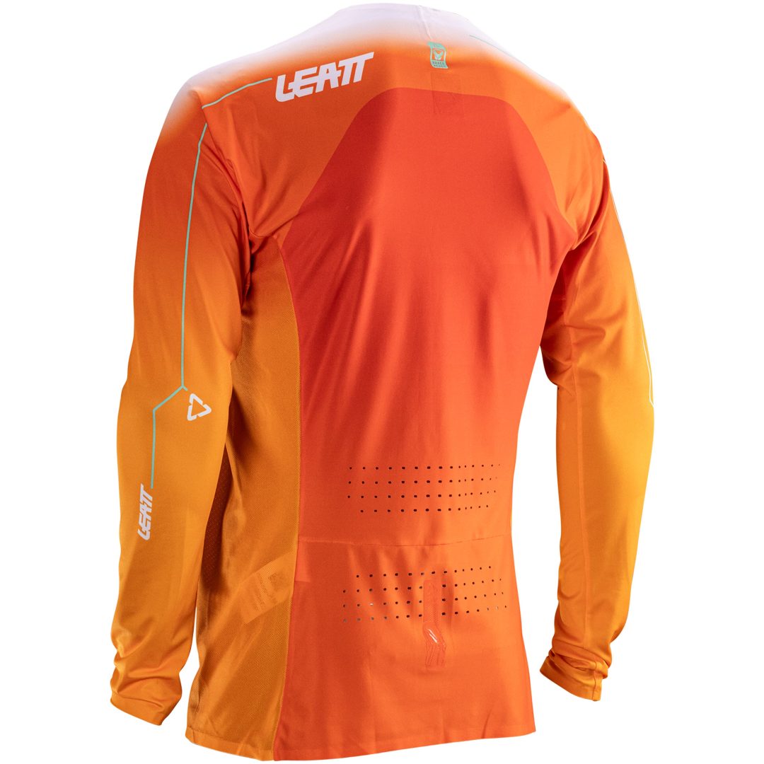 Crosströja Moto 5.5 UltraWeld Orange Leatt S (US38/EU48) – bild 2