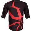 Crosströja MTB 3/4 Sleeve Röd MOOSE RACING Small – miniatyr 3