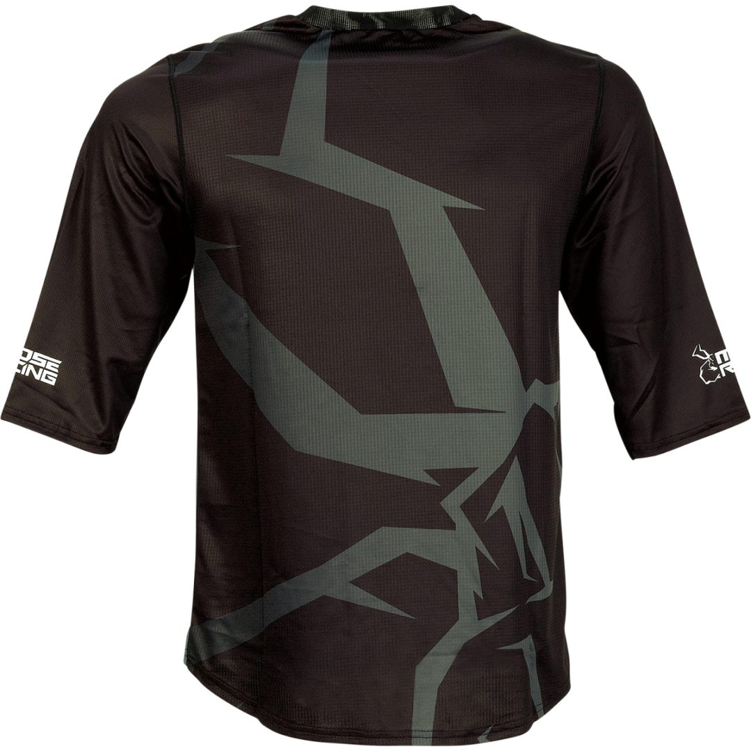 Crosströja MTB 3/4 Sleeve Svart MOOSE RACING Small – bild 3