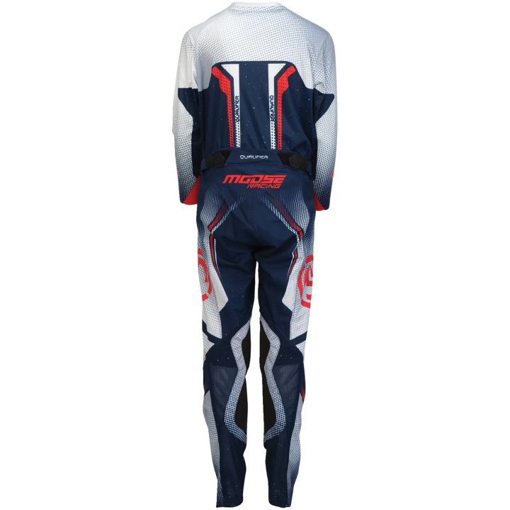 Crosströja Qualifier® Blå/Röd MOOSE OFFROAD SOFT-GOODS Small – bild 2