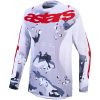 Crosströja Racer Air Lone Grå Camo Röd Vit Alpinestars s – miniatyr 1