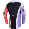 Crosströja Racer Air Portl Svart Rosa Lila Vit ALPINESTARS(MX) XL – miniatyr 2
