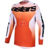 Crosströja Racer Amber Svart Orange Röd Vit Alpinestars s – miniatyr 1