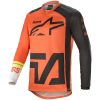 Crosströja Racer Compass Orange/Grå/Vit Alpinestars Large – miniatyr 1