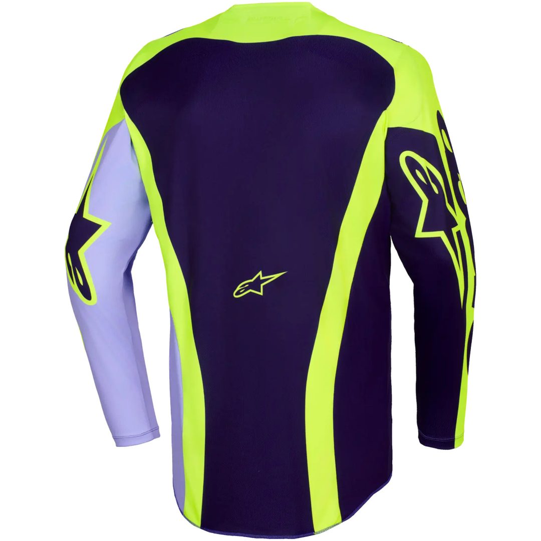 Crosströja Racer Portl Lila Gul ALPINESTARS(MX) 2XL – bild 2