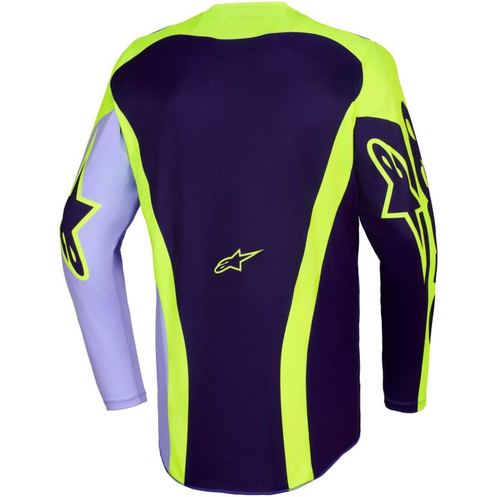 Crosströja Racer Portl Lila Gul ALPINESTARS(MX) 2XL – bild 2