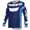 Crosströja Racer Riway Blå Vit ALPINESTARS(MX) L – miniatyr 1