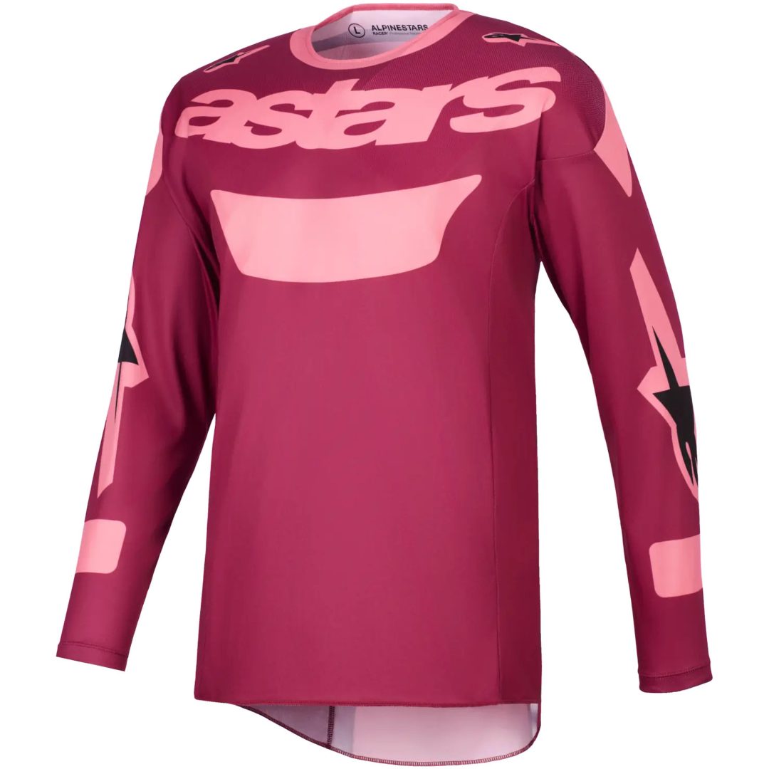 Crosströja Racer Riway Röd Rosa ALPINESTARS(MX) L