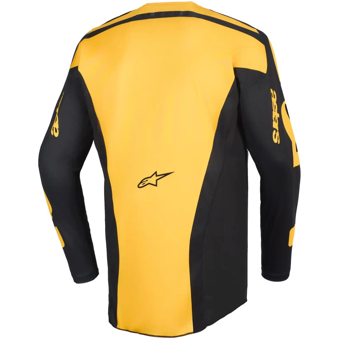 Crosströja Racer Riway Svart Gul ALPINESTARS(MX) s – bild 2