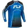 Crosströja Rayce Blå/Svart/Vit FLY RACING yxl – miniatyr 1