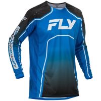 Crosströja Rayce Blå/Svart/Vit FLY RACING