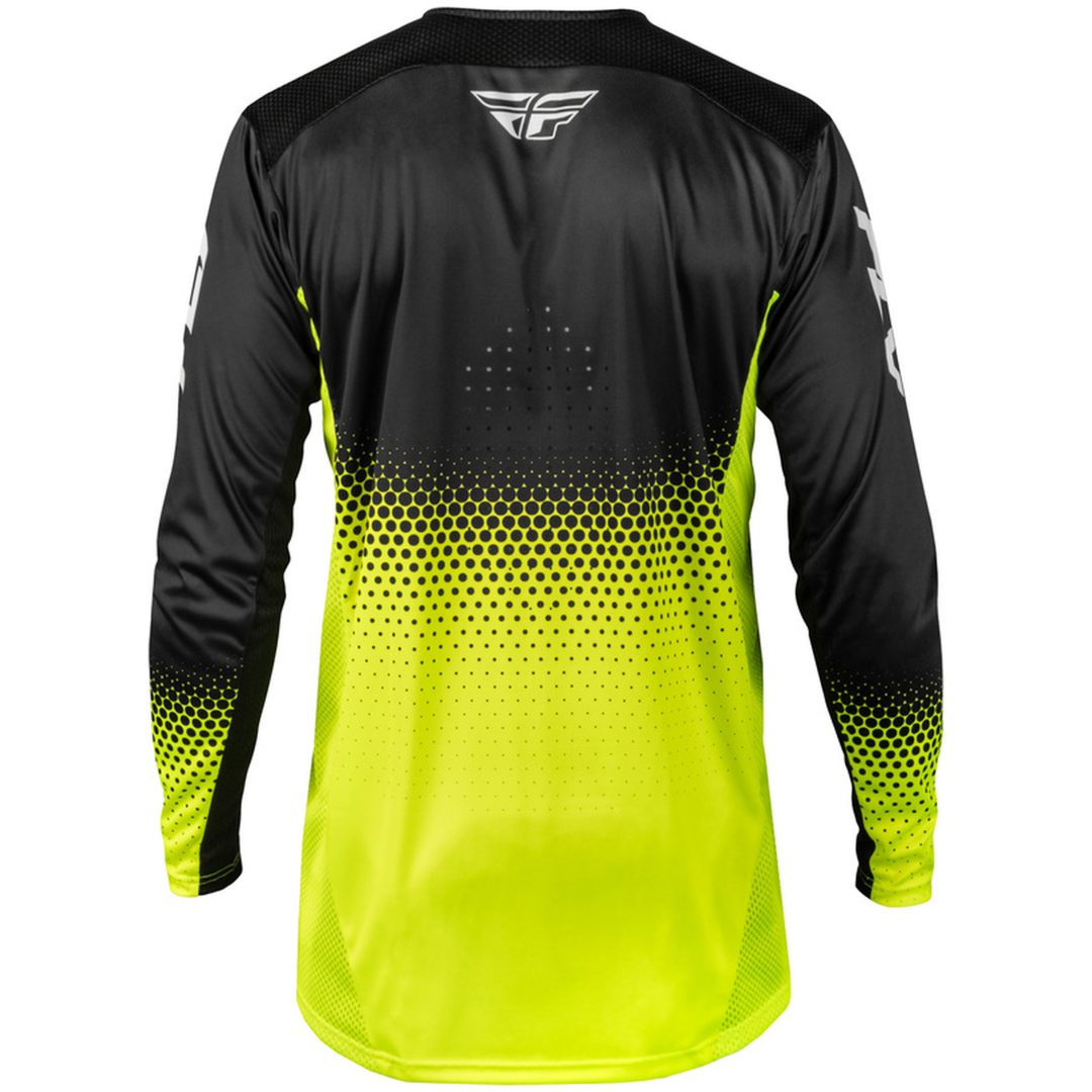 Crosströja Rayce Sonar Neongul Svart Vit FLY RACING M – bild 2