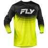 Crosströja Rayce Sonar Neongul Svart Vit FLY RACING M – miniatyr 1