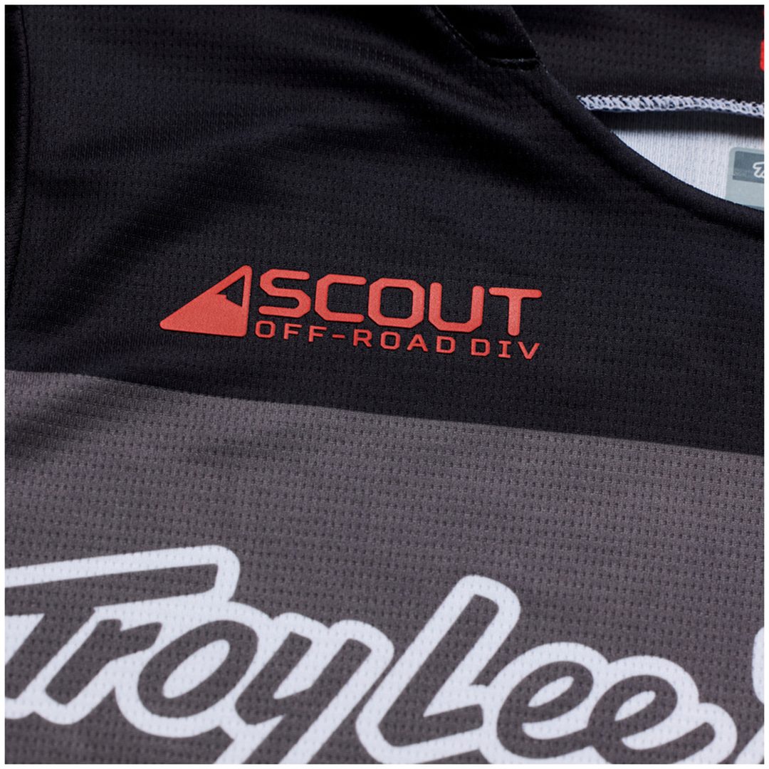 Crosströja Scout GP Pro High Desert Svart Grå TROY LEE DESIGNS XXL – bild 5