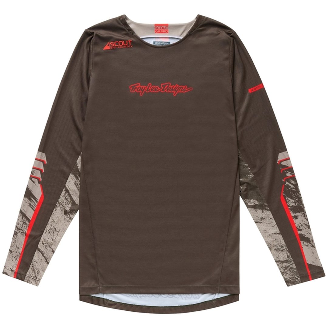 Crosströja Scout GP Pro Slab Brun TROY LEE DESIGNS Small